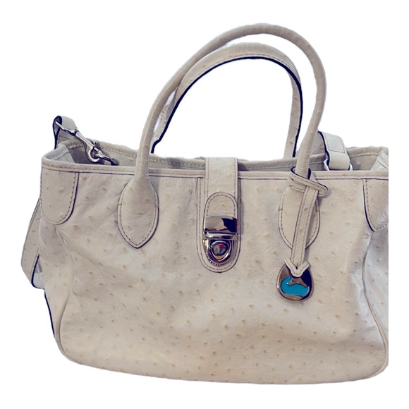 Dooney & Bourke Small White Tote ~ Paperwork Included - Picture 2 of 9